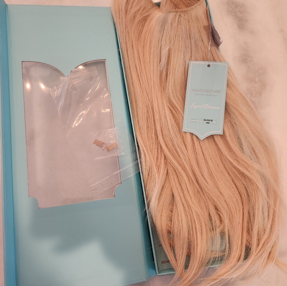 Halo couture Layered extension piece 18 inch